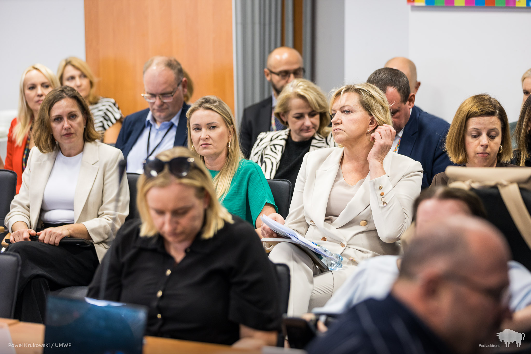 Obserwatorzy podczas spotkania Komitetu Monitorującego