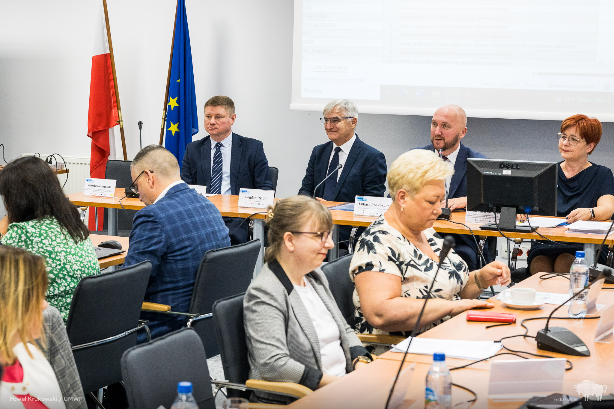 Przedstawiciele Zarządu Województwa Podlaskiego