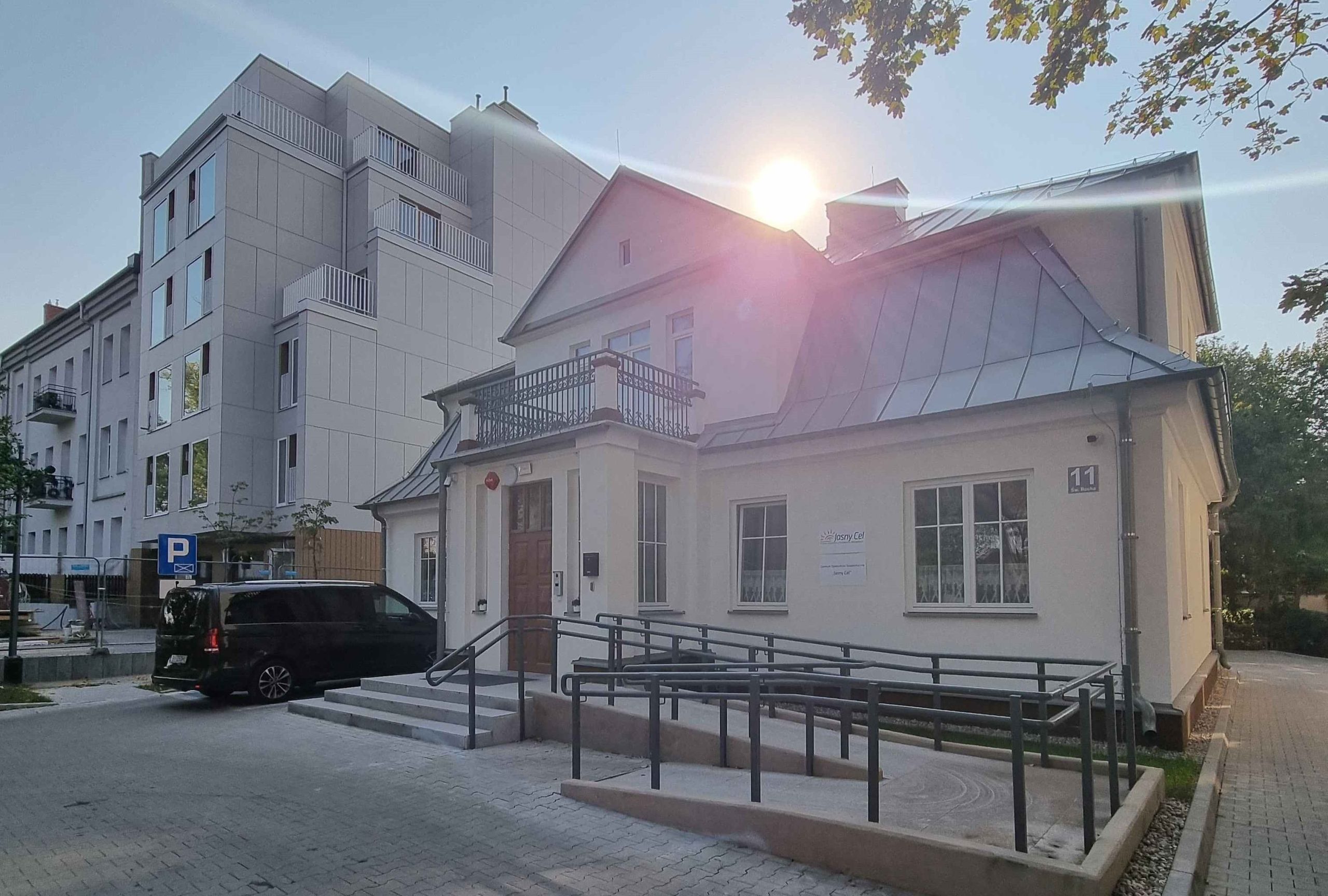 Budunek projektu Centrum Opiekuńczo-Terapeutycznego„Jasny Cel