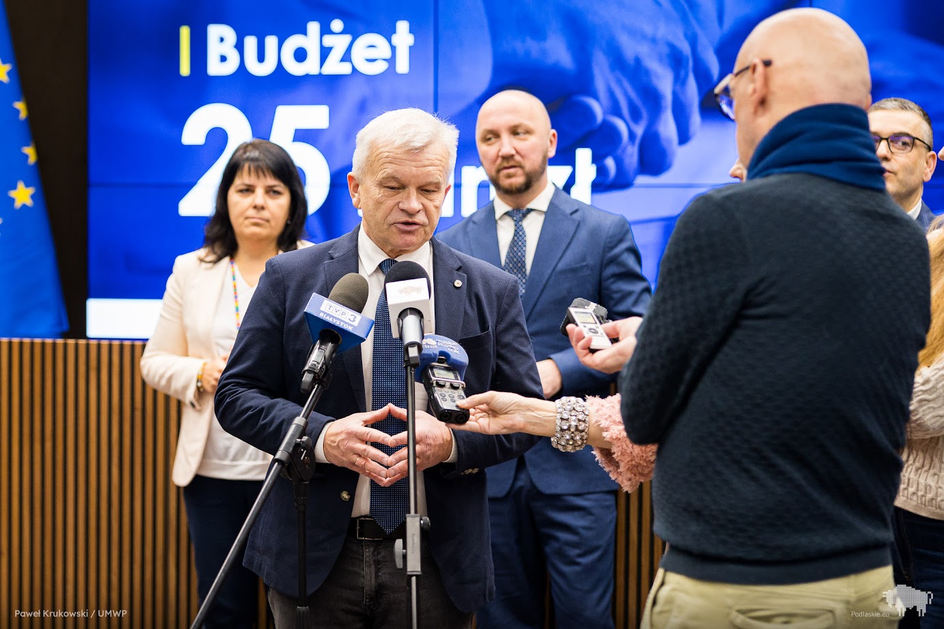 Przedstawiciele Zarządu Województwa Podlaskiego