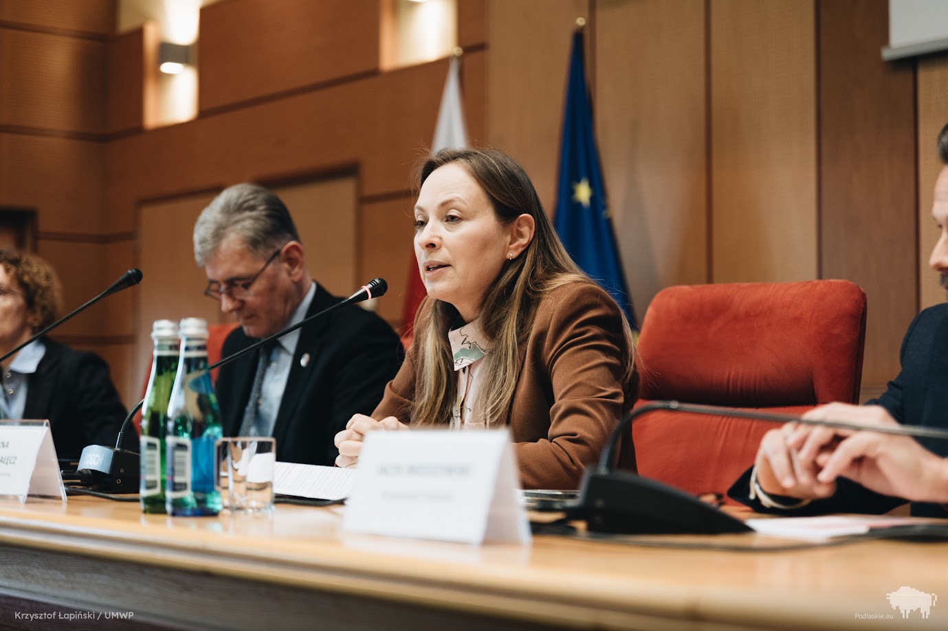 Minister Funduszy i Polityki Regionalnej Katarzyna Pełczyńska-Nałęcz zabiera głos