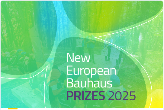 Grafika konkursu New European Bauhaus Prizes 2025