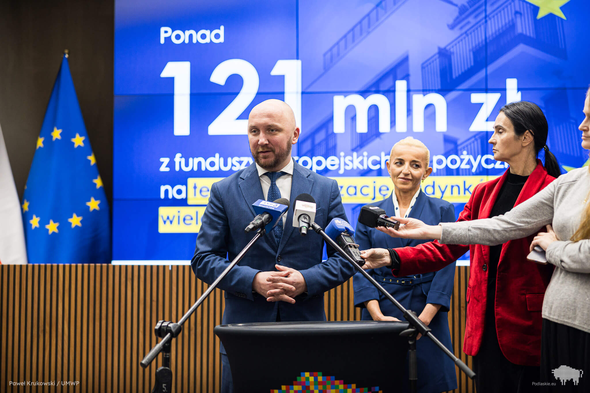 Marszałek Łukasz Prokorym zabiera głos