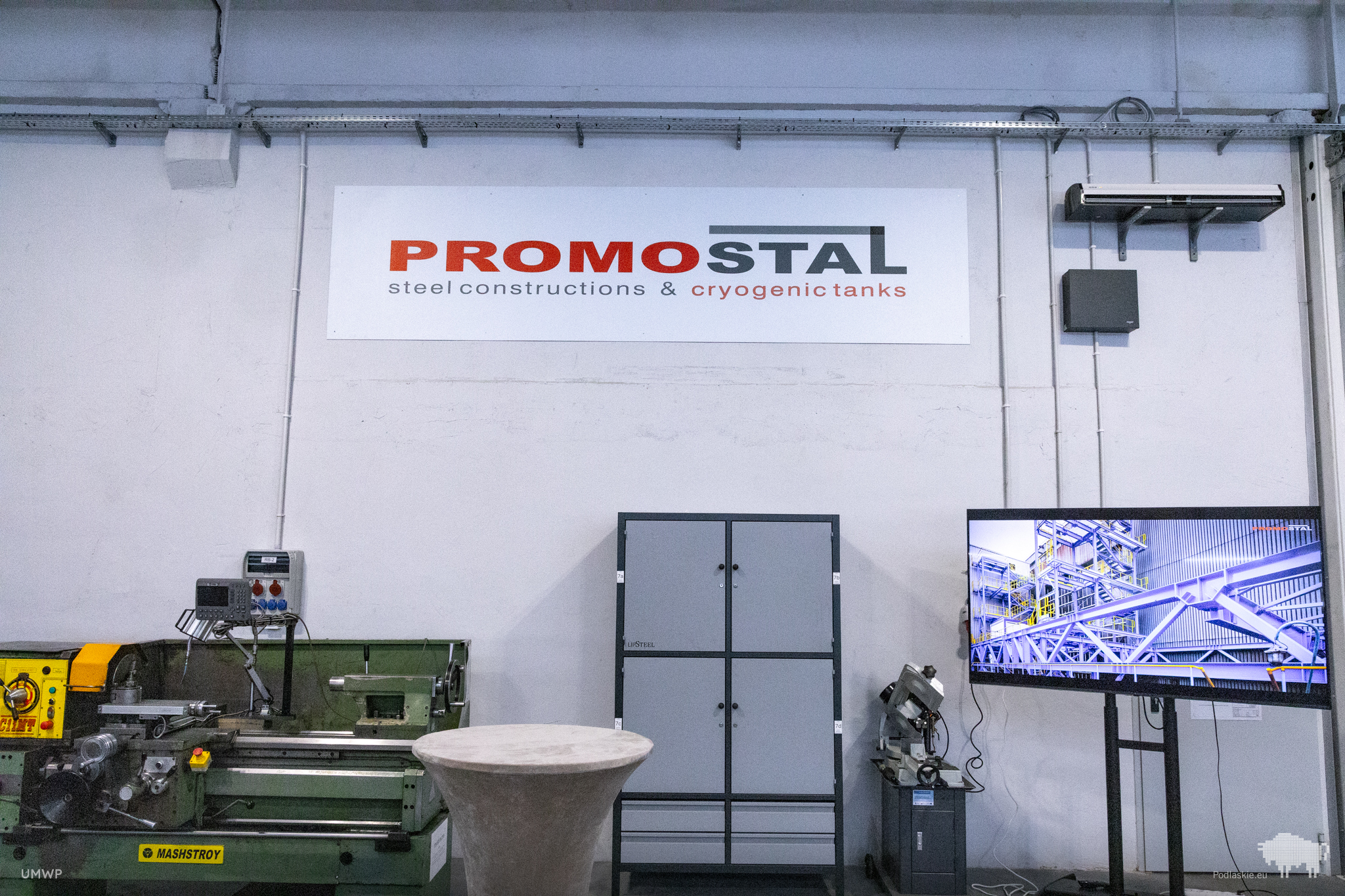logotyp projektu Promostal