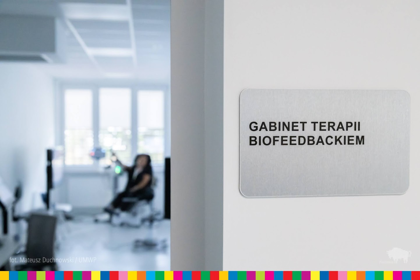 Wejście do gabinetu terapeutycznego