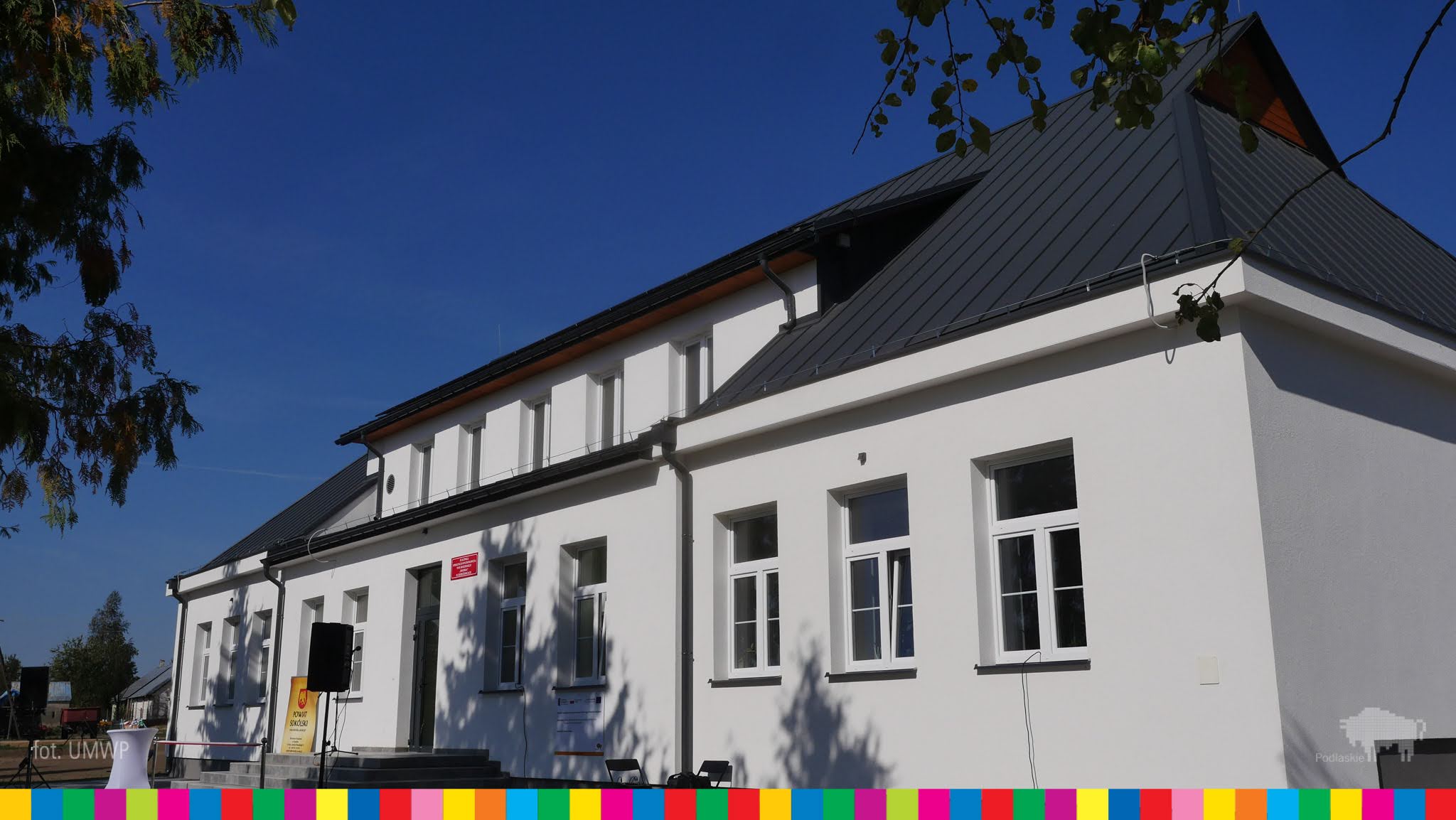 Budynek placówki opiekuńczo-wychowawczej w Chorużowcach.