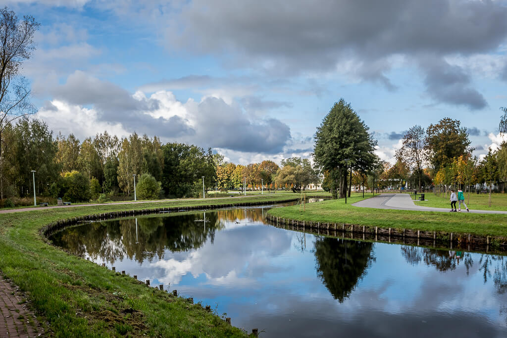 Bulwary nad rzeką Czarna Hańcza