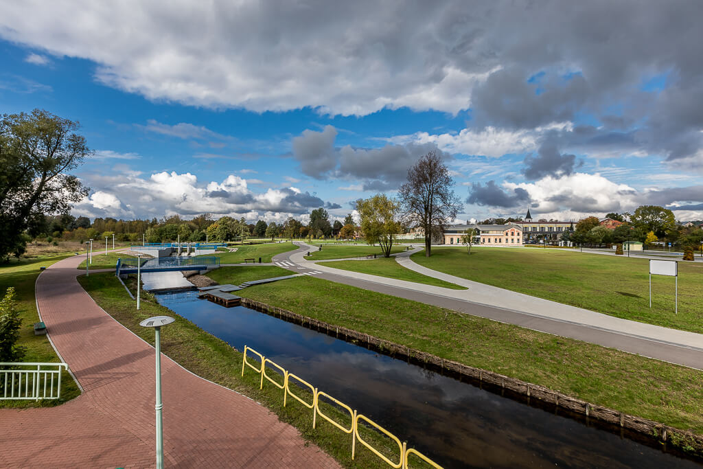 Bulwary nad rzeką Czarna Hańcza