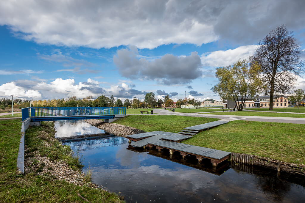 Bulwary nad rzeką Czarna Hańcza