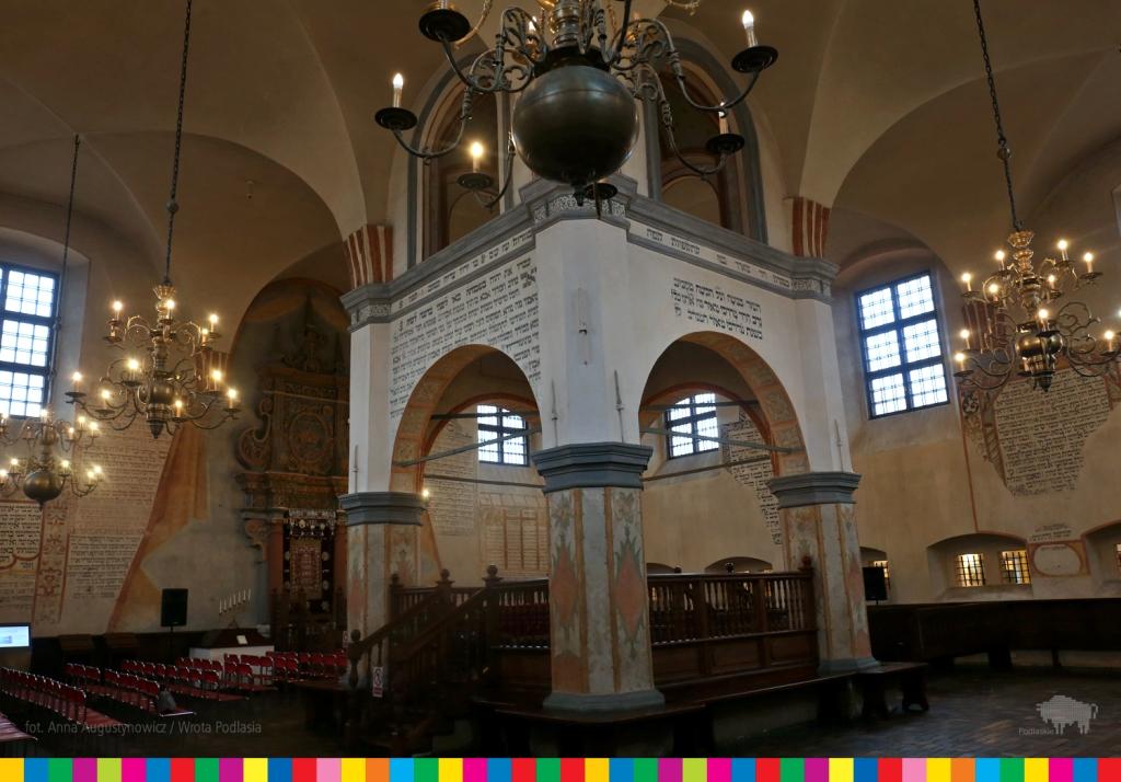 Wnętrze odnowionych zabytków w Tykocinie