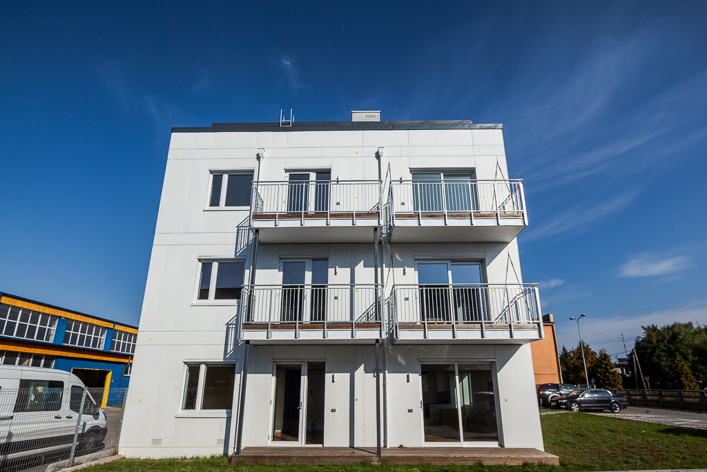 Widok budynku z zewnątrz