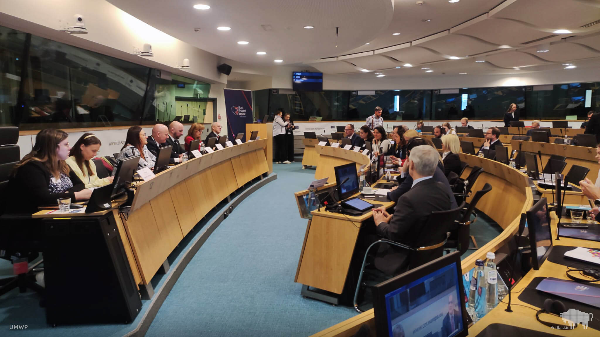 Przedstawiciele regionów podczas konferencji