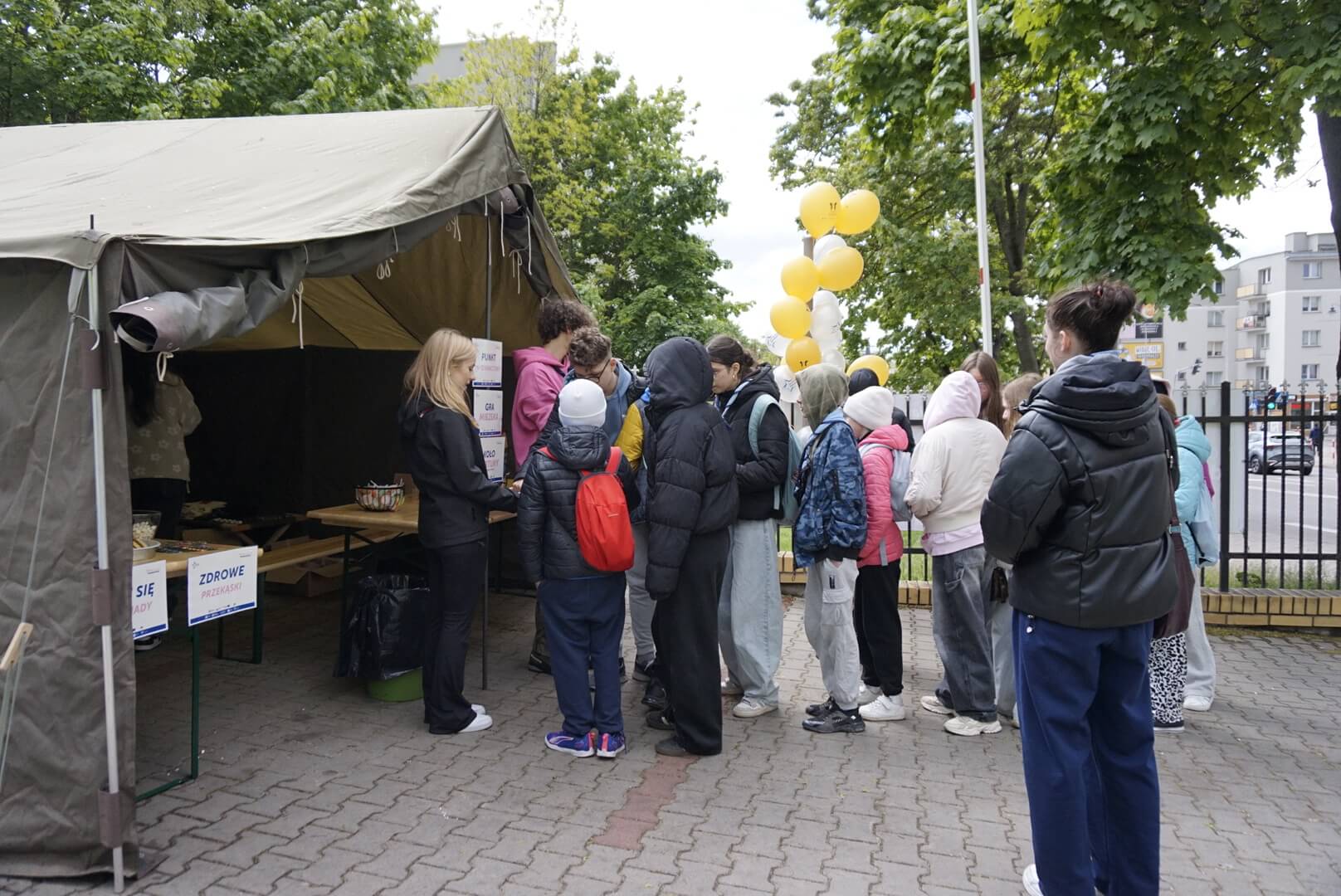 Uczestnicy festynu ZHP