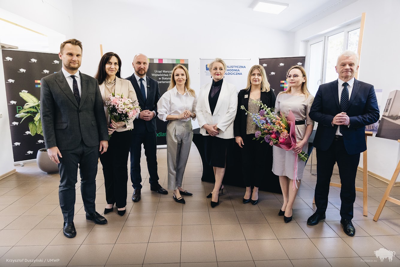 Uczestnicy konferencji prasowej