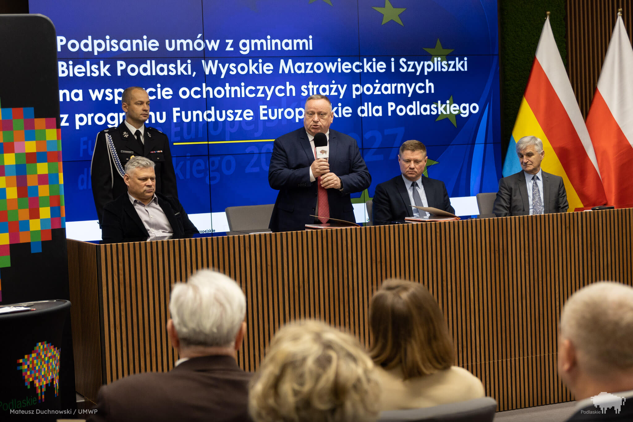 Przemówienie Pana do zgromadzonych osób.