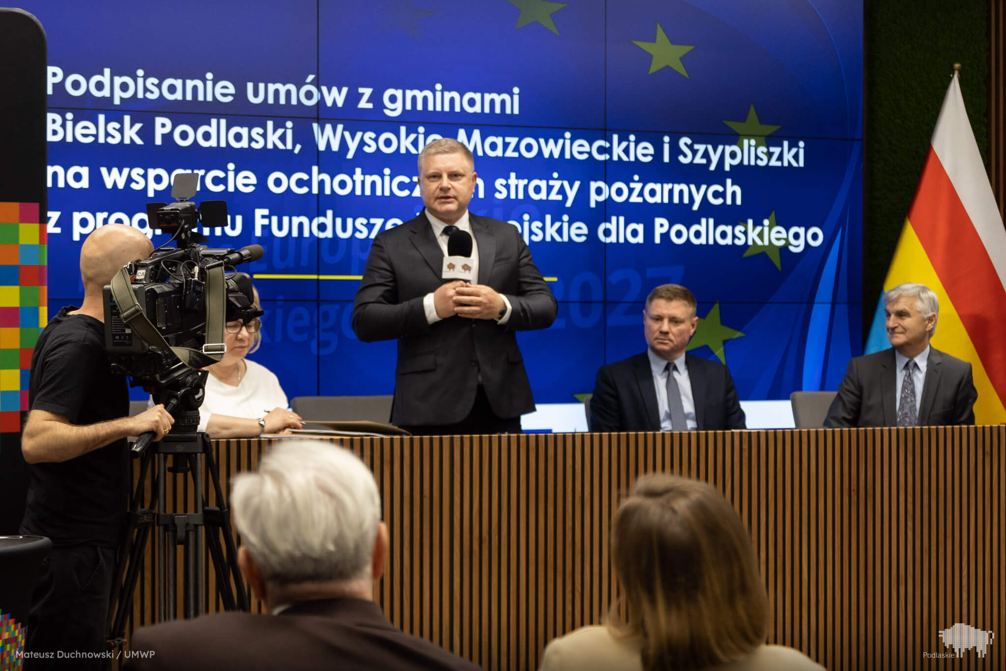 Przemówienie Pana do zgromadzonych osób.