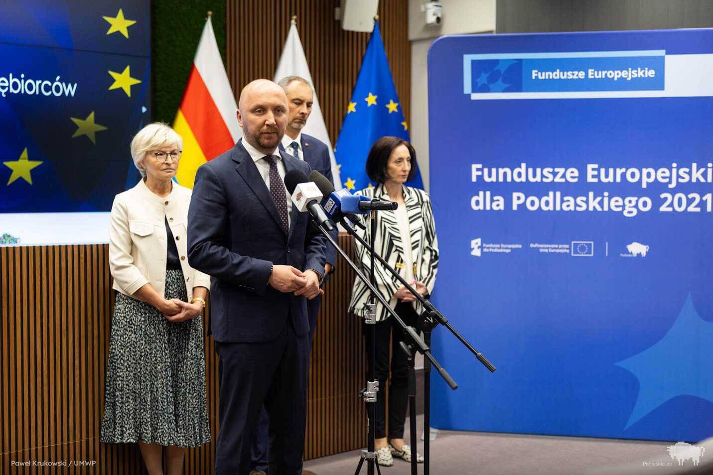 Marszałek Łukasz Prokorym zabiera głos