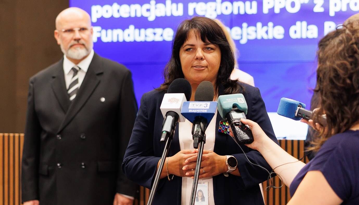 Emilia Malinowska, dyrektor Departamentu Innowacji i Przedsiębiorczości UMWP