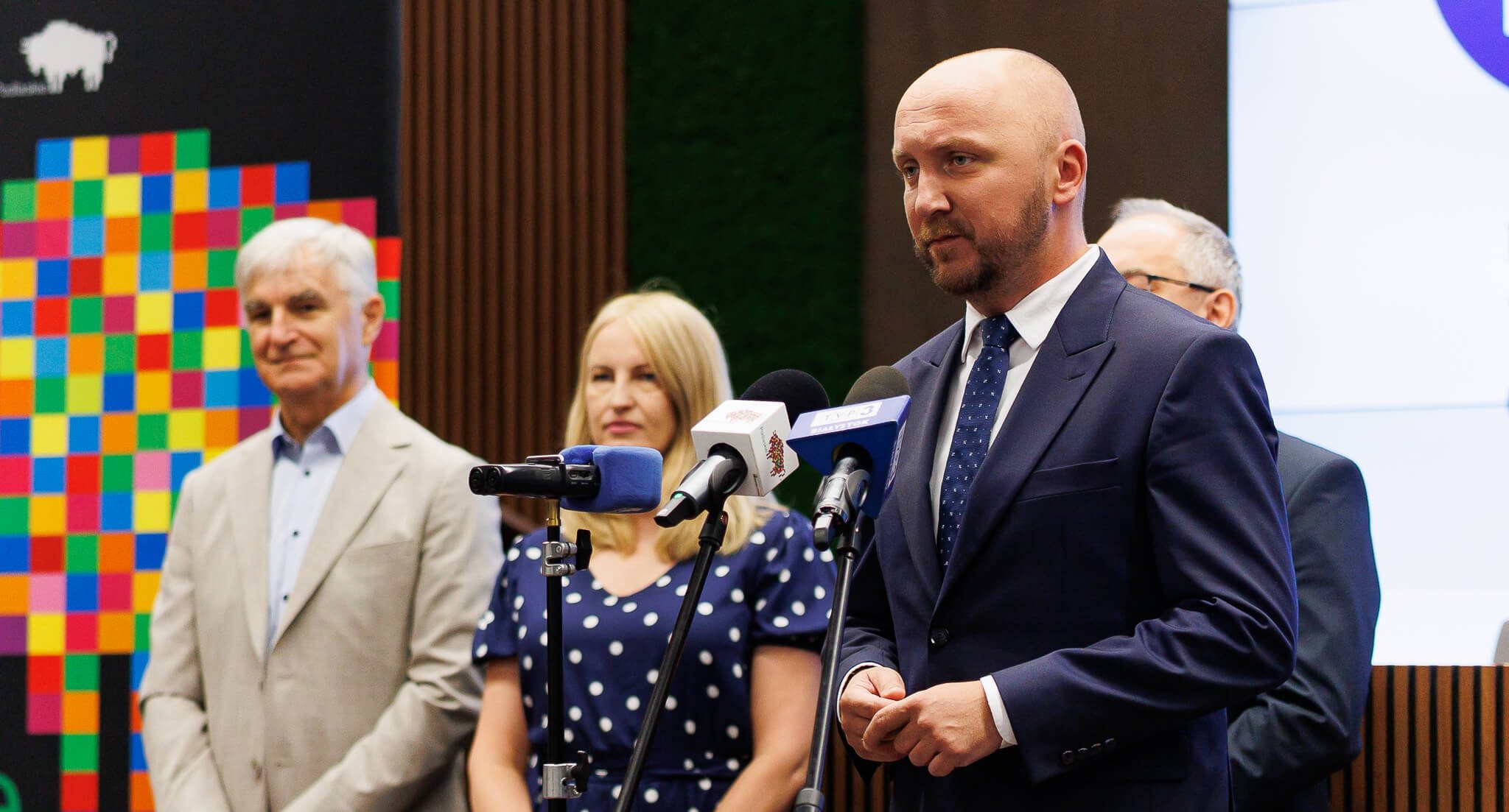 Marszałek Łukasz Prokorym zabiera głos