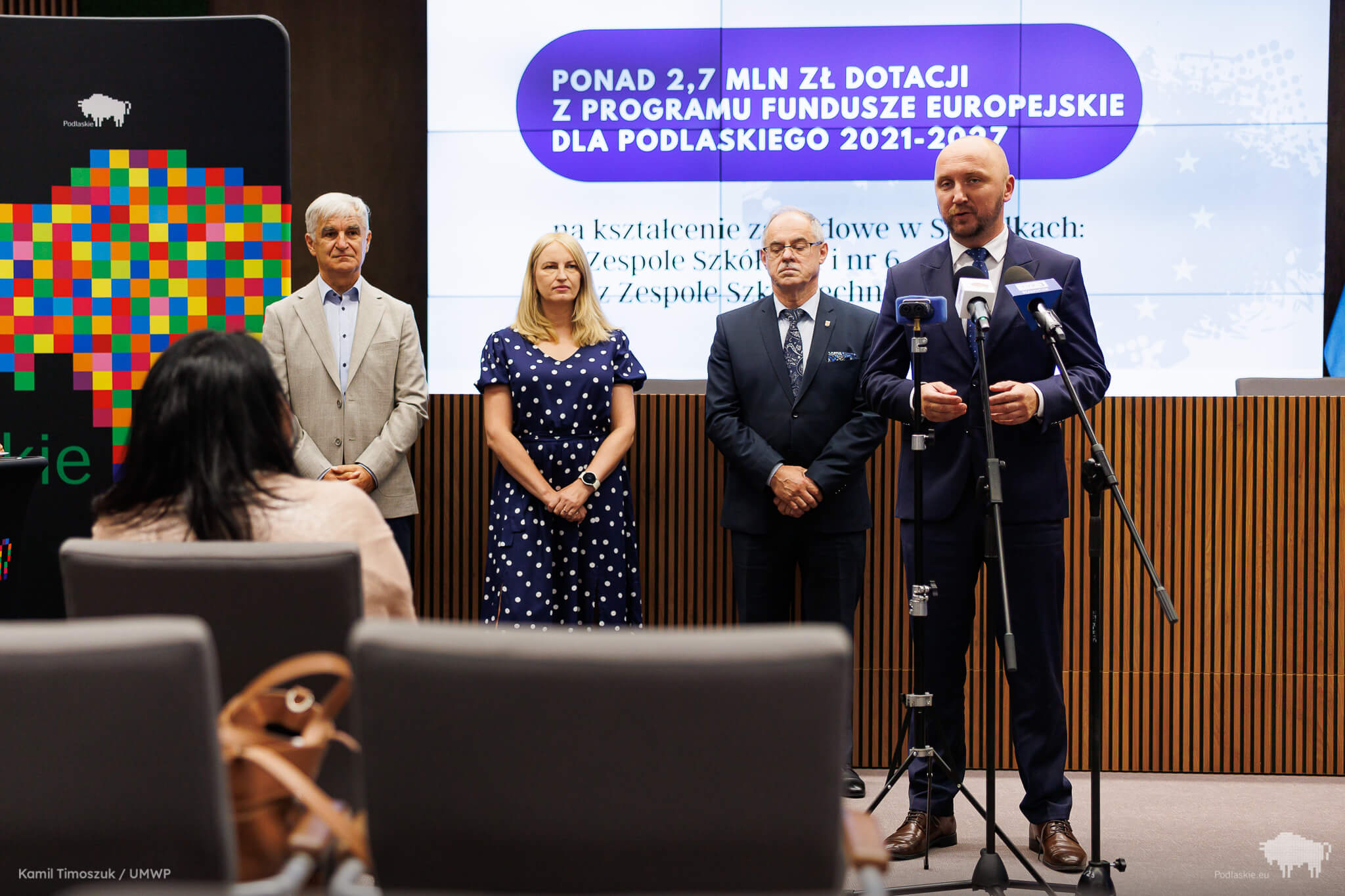 Marszałek Łukasz Prokorym zabiera głos