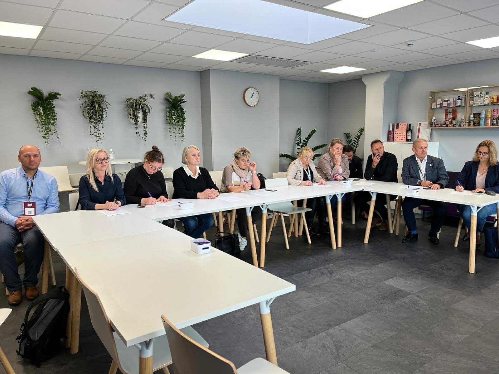Uczestnicy wizyty studyjnej w Finlandii