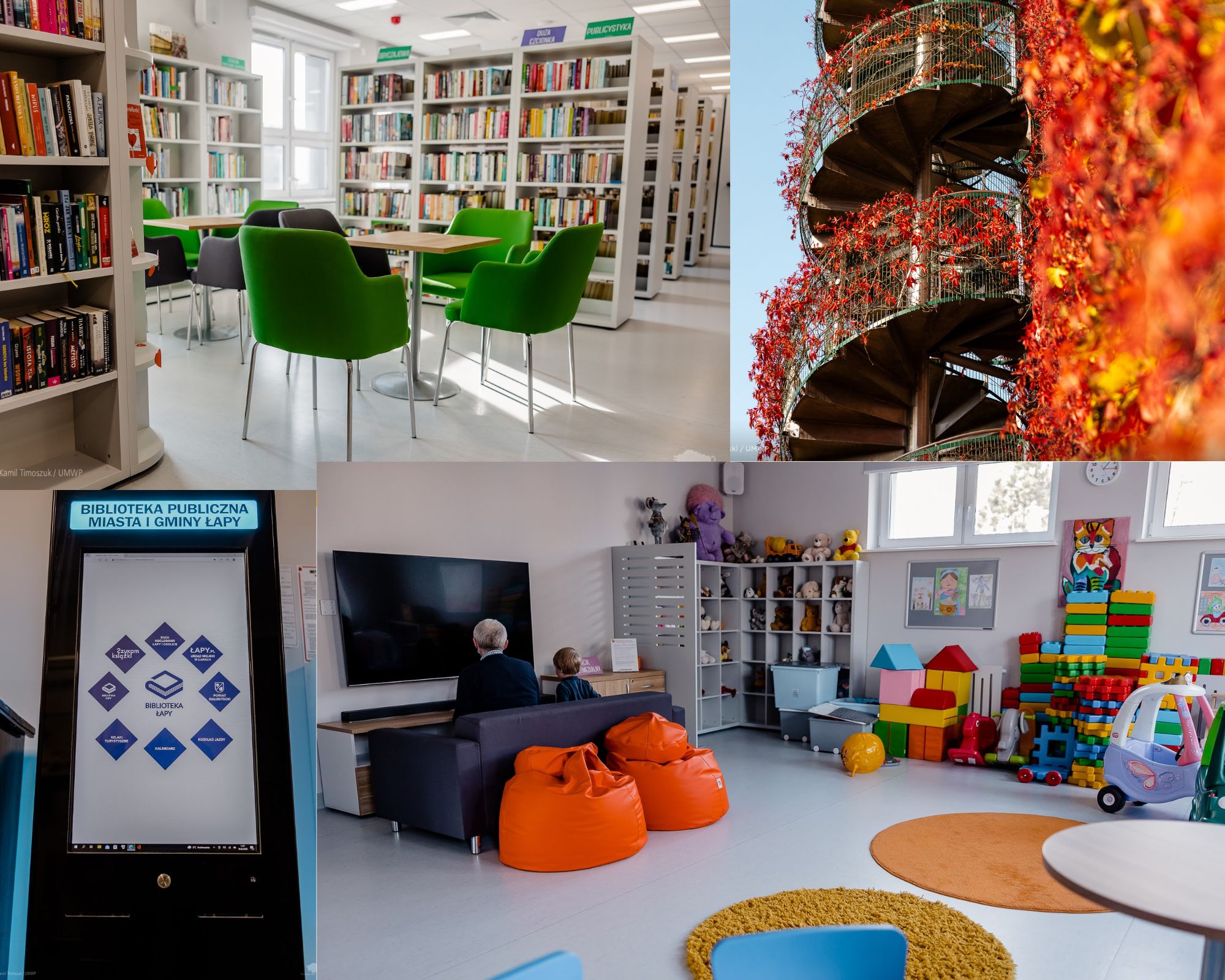 Kolaż zdjęć projektów 