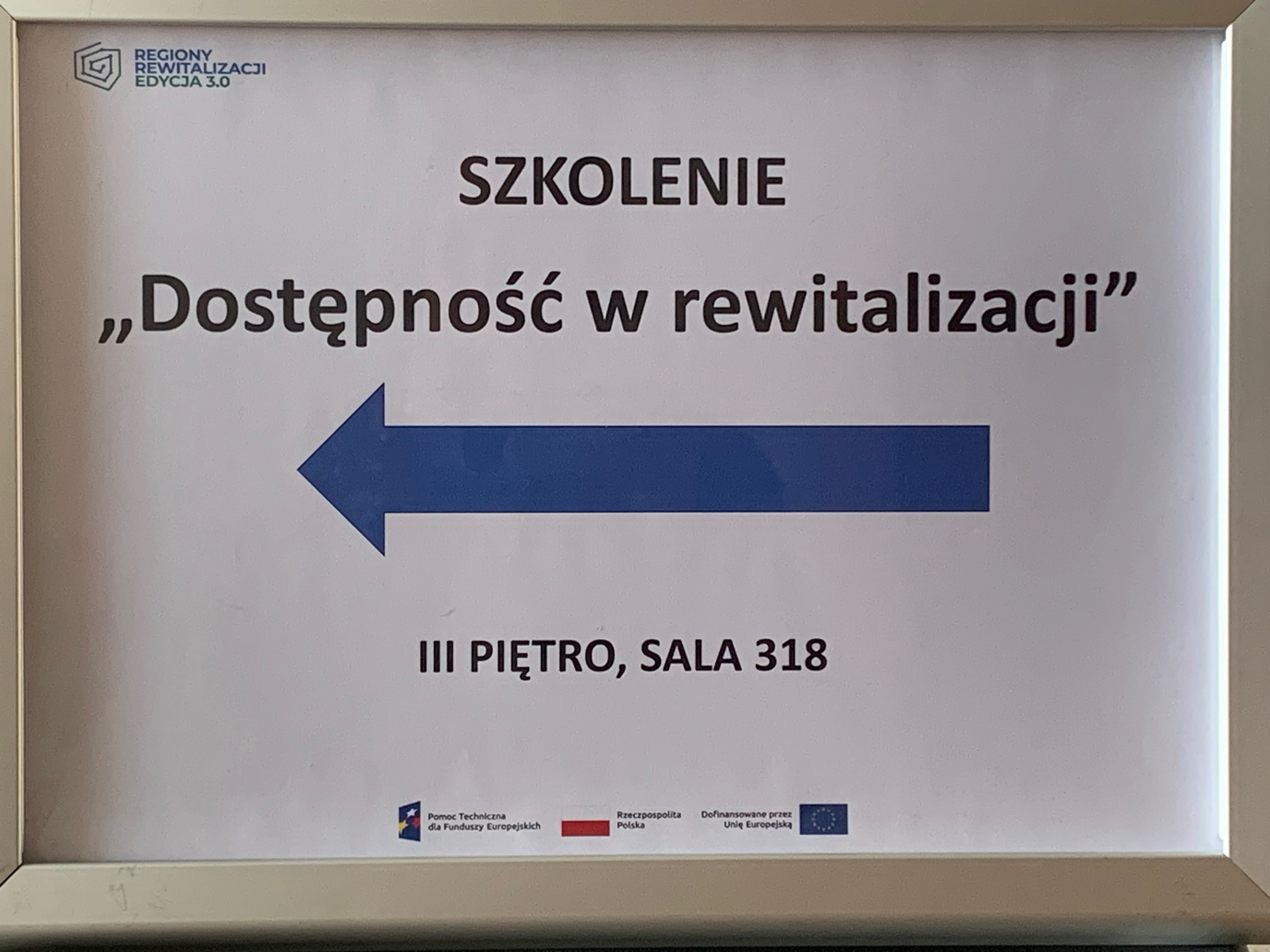Szkolenie pt. Dostępność w rewitalizacji