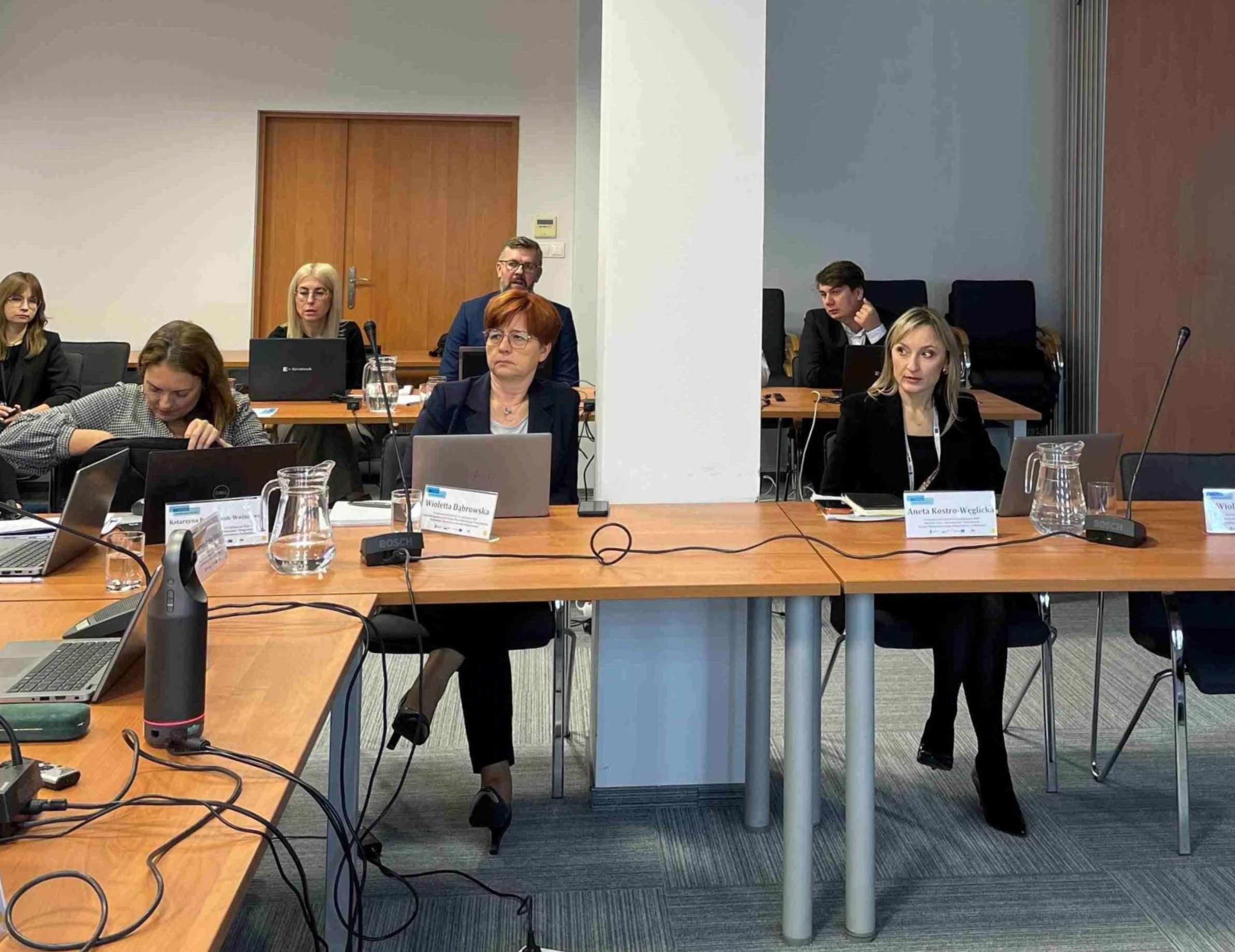 Członkowie posiedzenia Komitetu Monitorującego