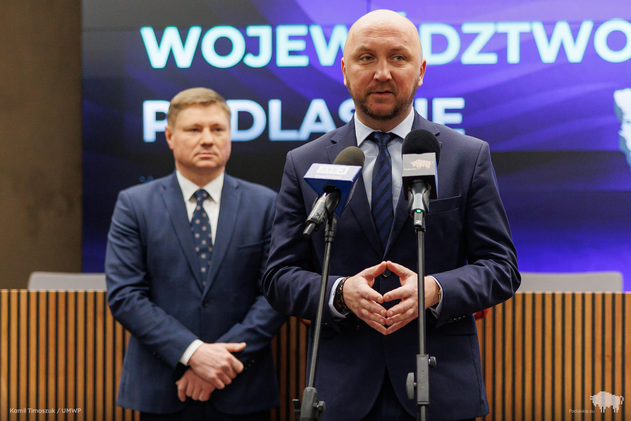 Marszałek Łukasz Prokorym zabiera głos