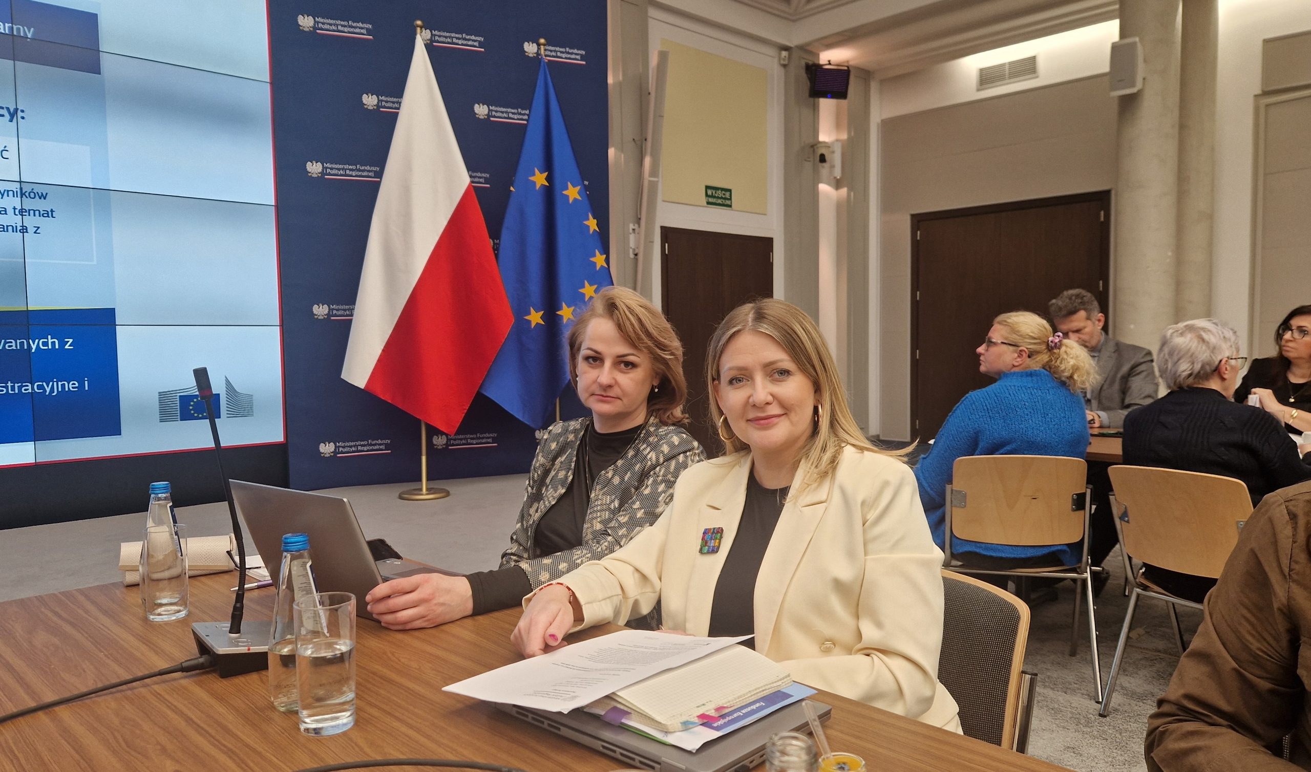 Dyrekcja urzedu marszałkowskiego na spotkania technicznego Ramy monitorowania wydatków