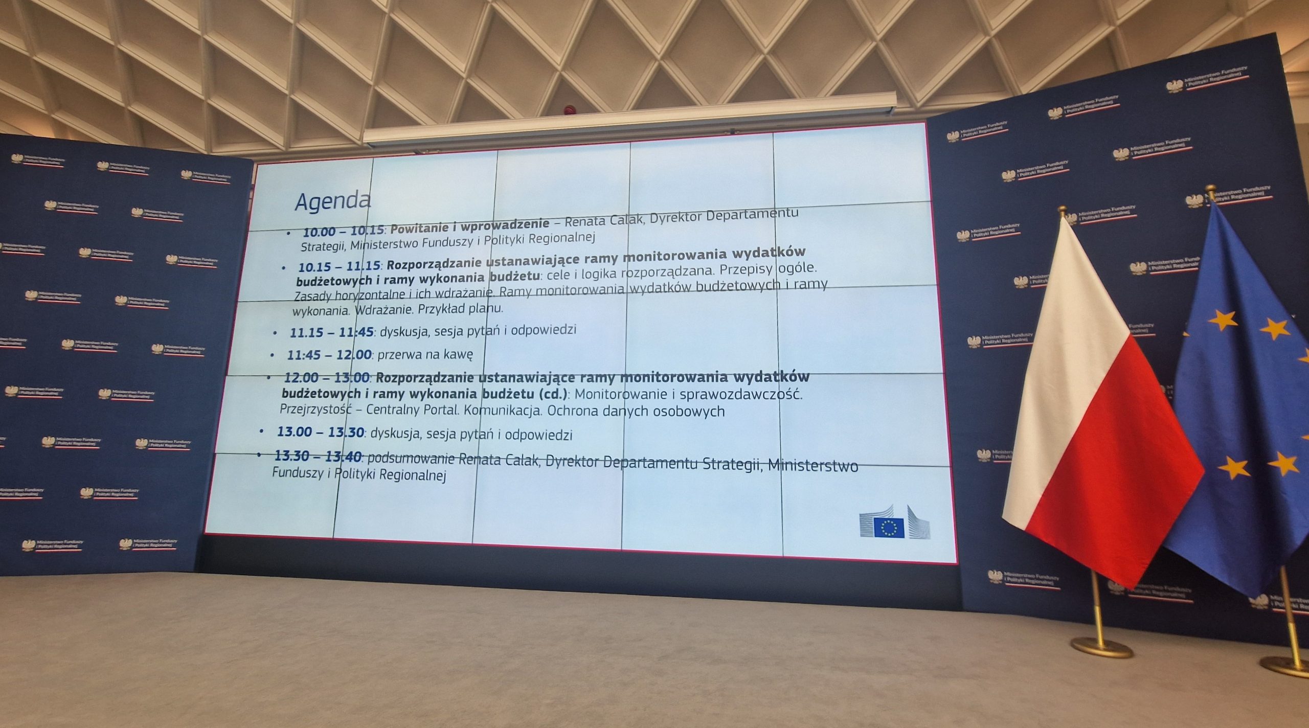 Spotkanie techniczne Ramy monitorowania wydatków