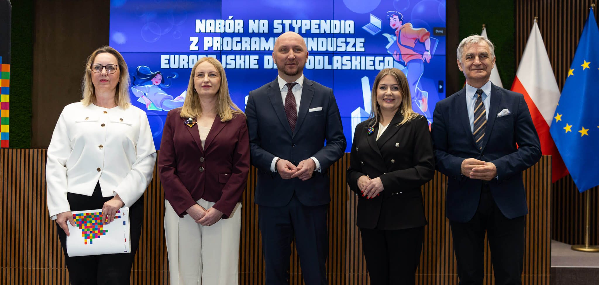 Uczestnicy konferencji prasowej