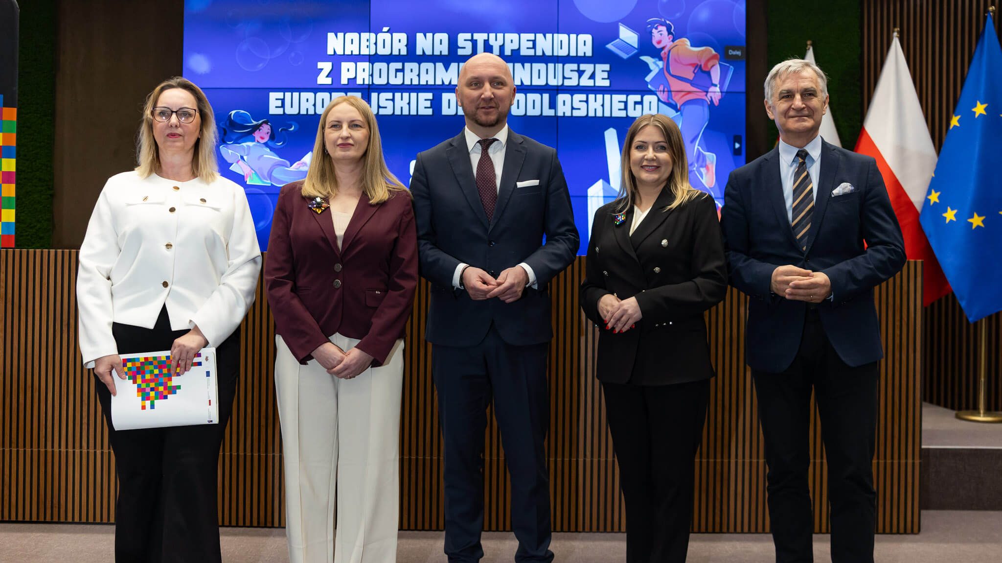 Uczestnicy konferencji prasowej