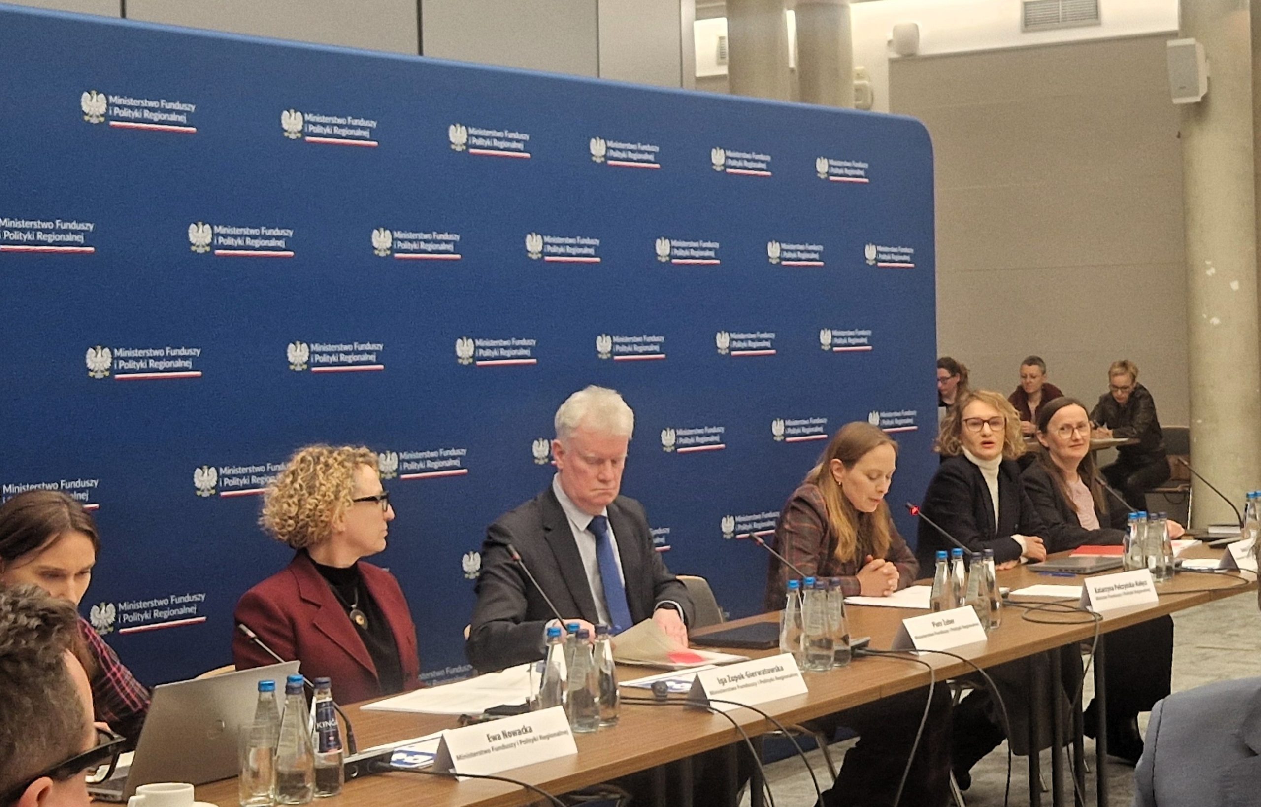 Przedstawiciele zespołu w Ministerswie