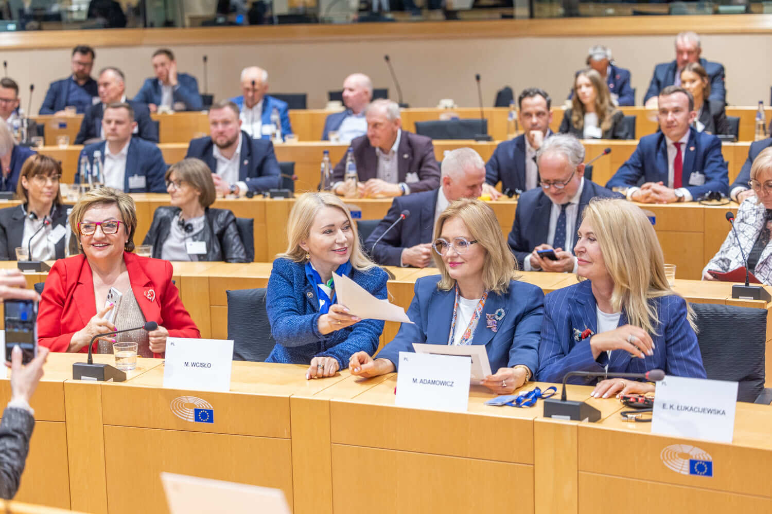 Uczestnicy konferencji prasowej