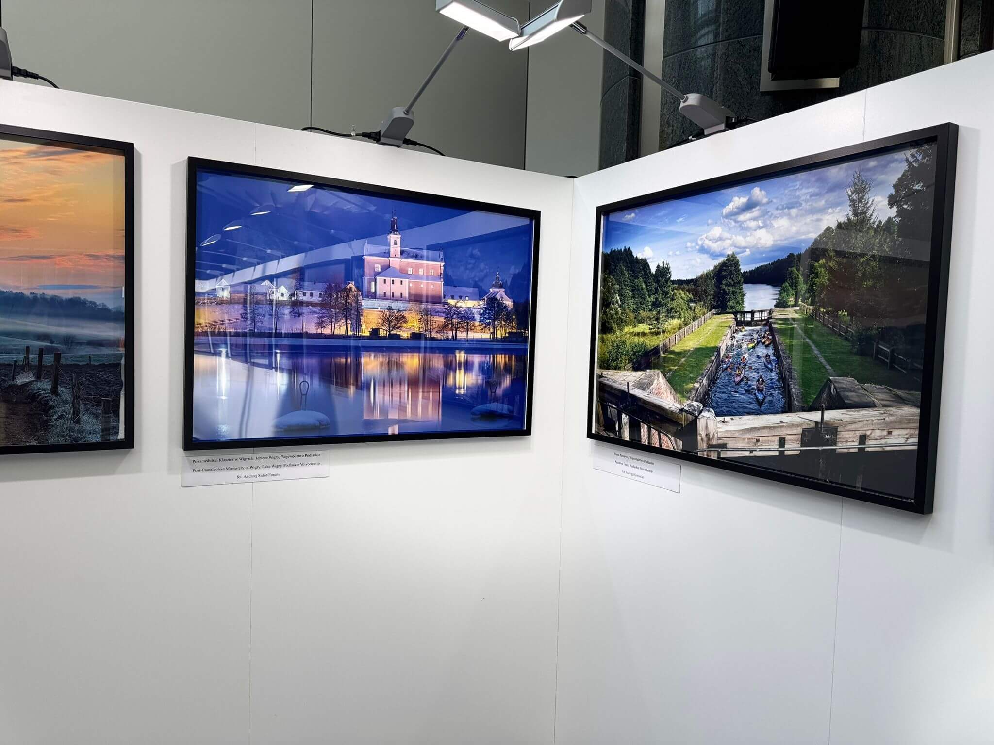 Wystawa zdjęć krajobrazów regiony