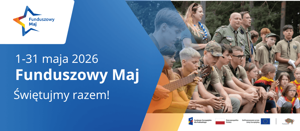 Grafika promująca Funduszowy Maj