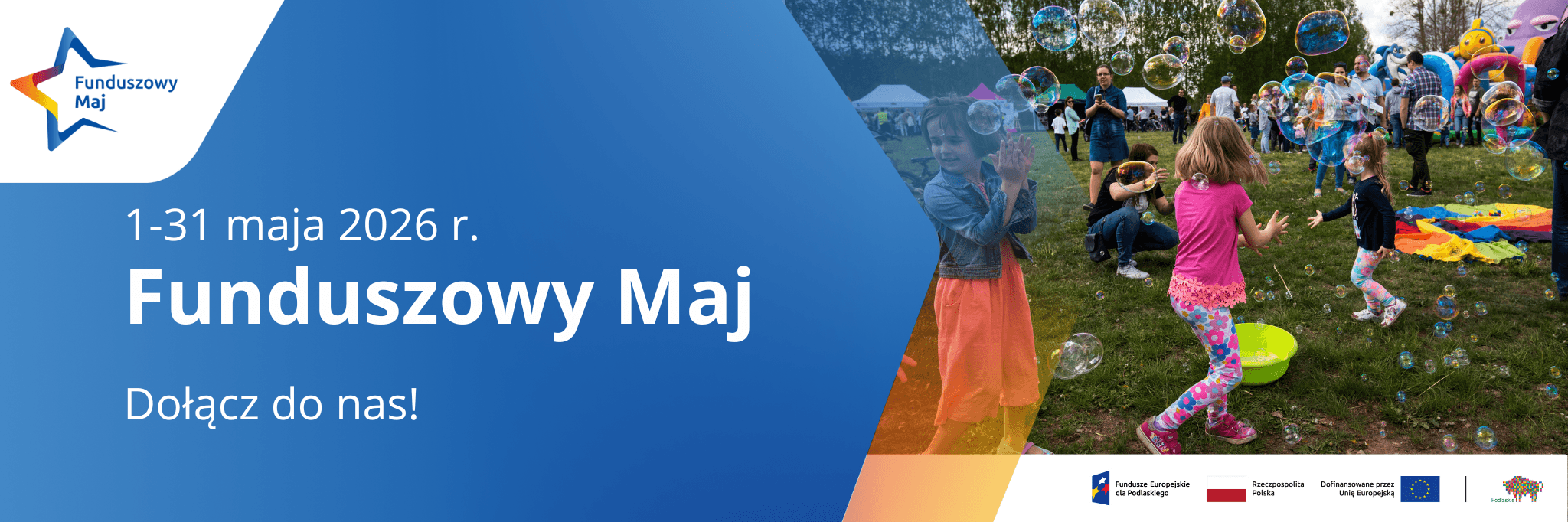 Grafika promująca Funduszowy Maj