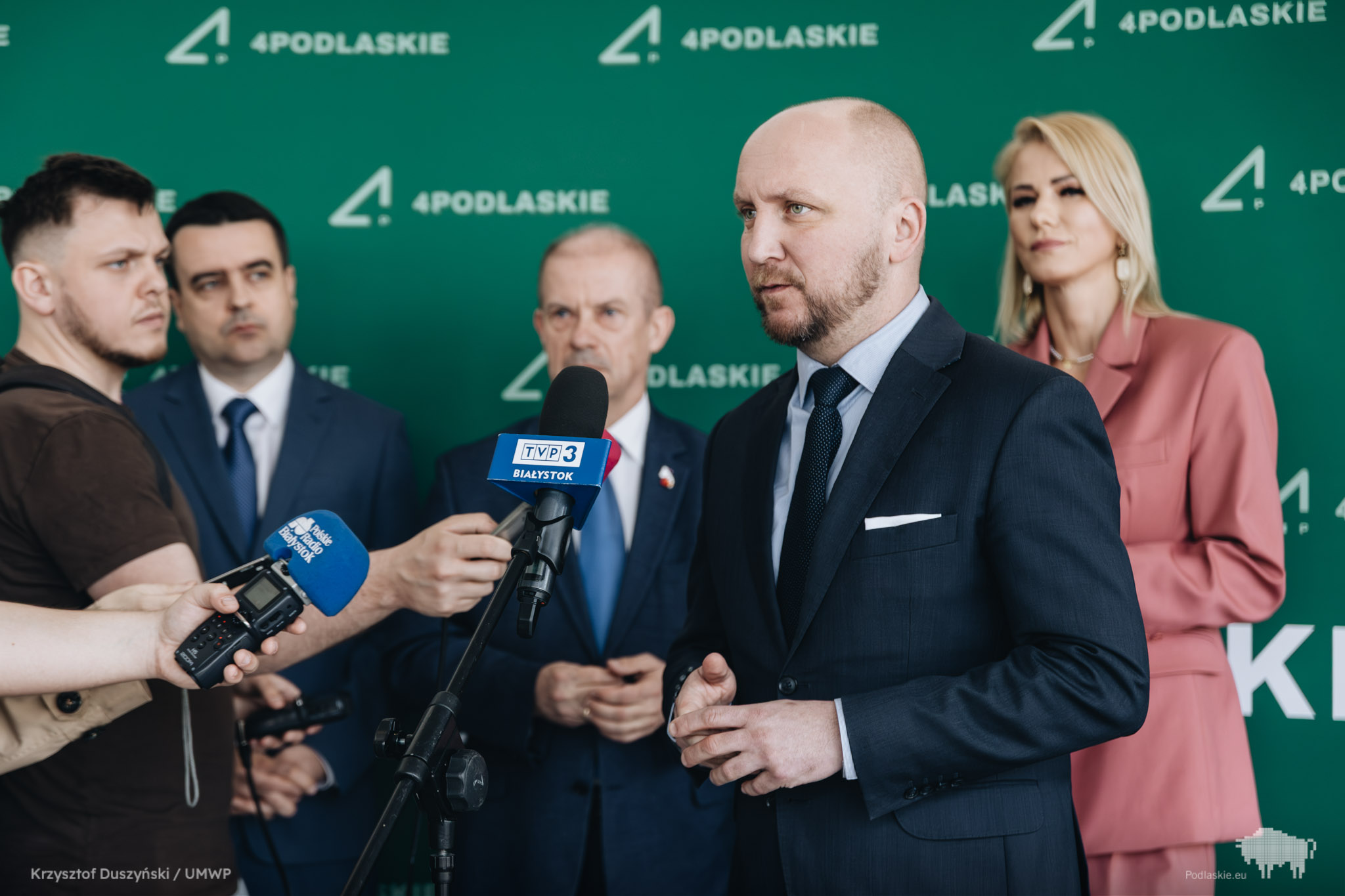 Marszałek Łukasz Prokorym zabiera głos