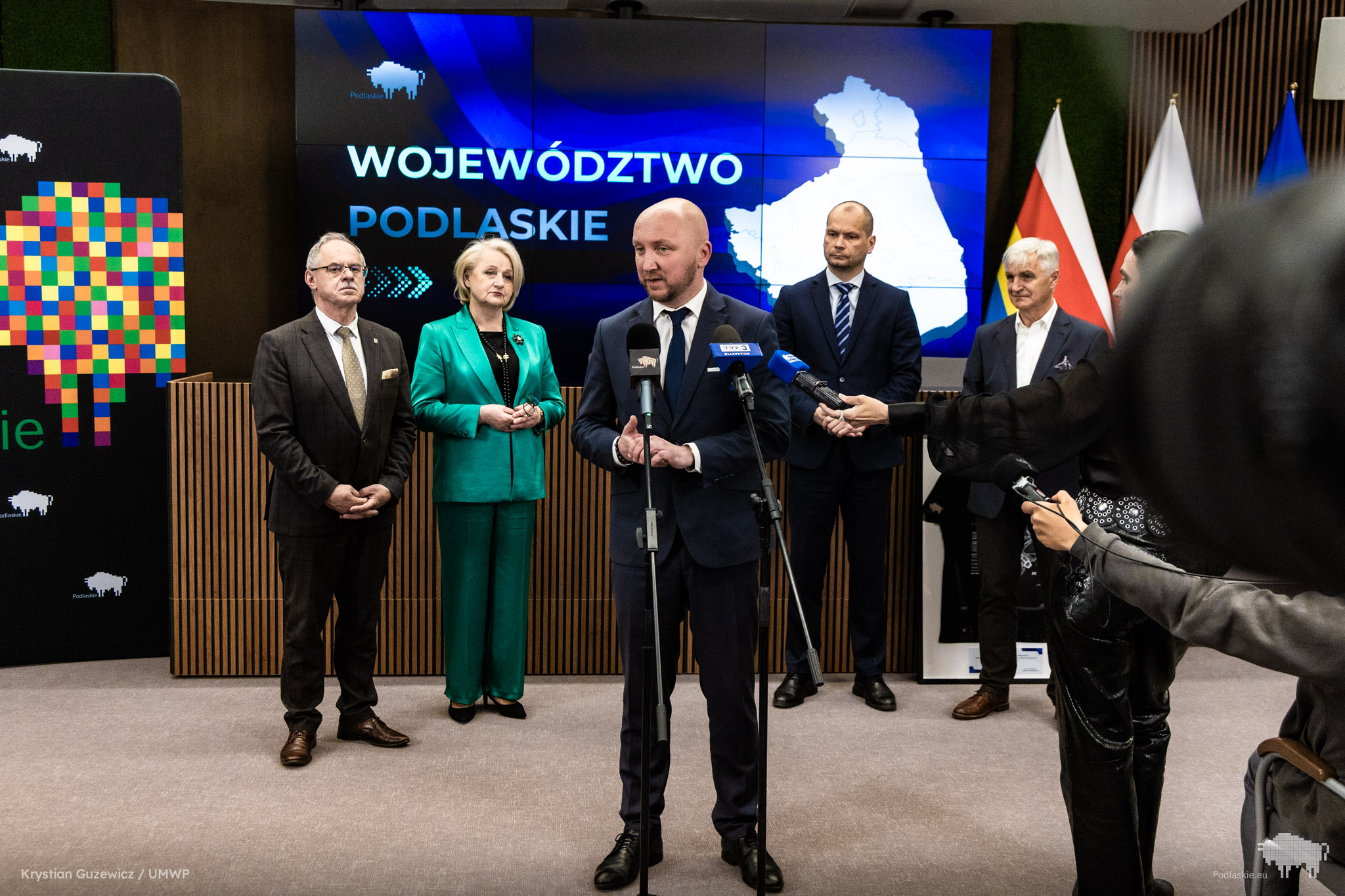 Przemówienie Pana do zgromadzonych osób.
