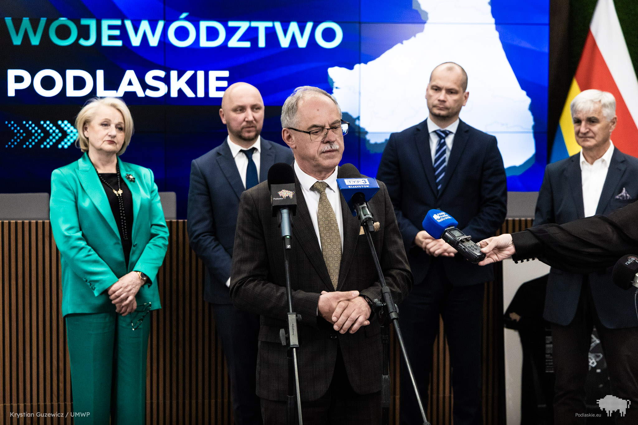 Przemówienie Pana do zgromadzonych osób.