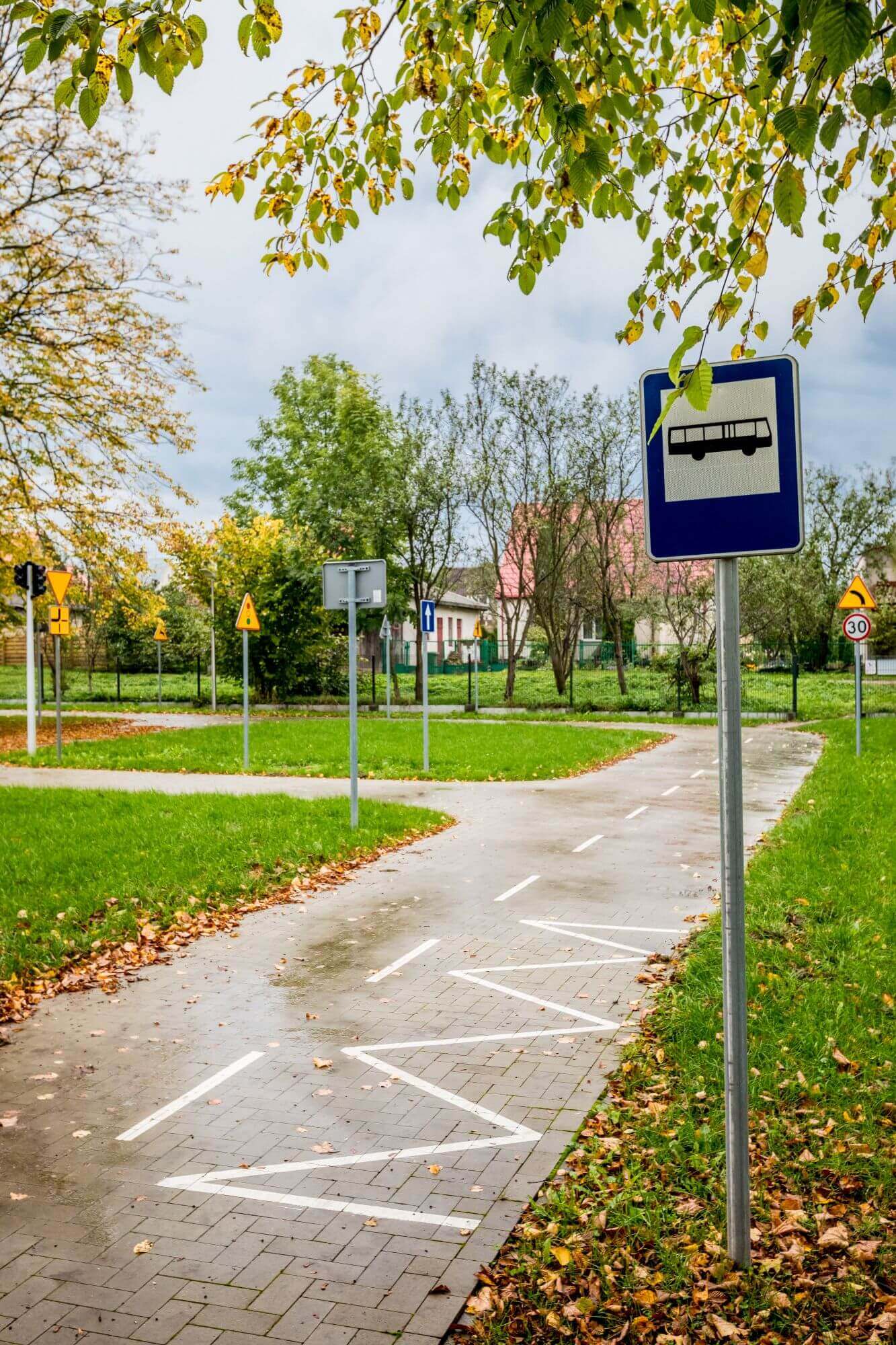 Miasteczko ruchu drogowego w Sokółce