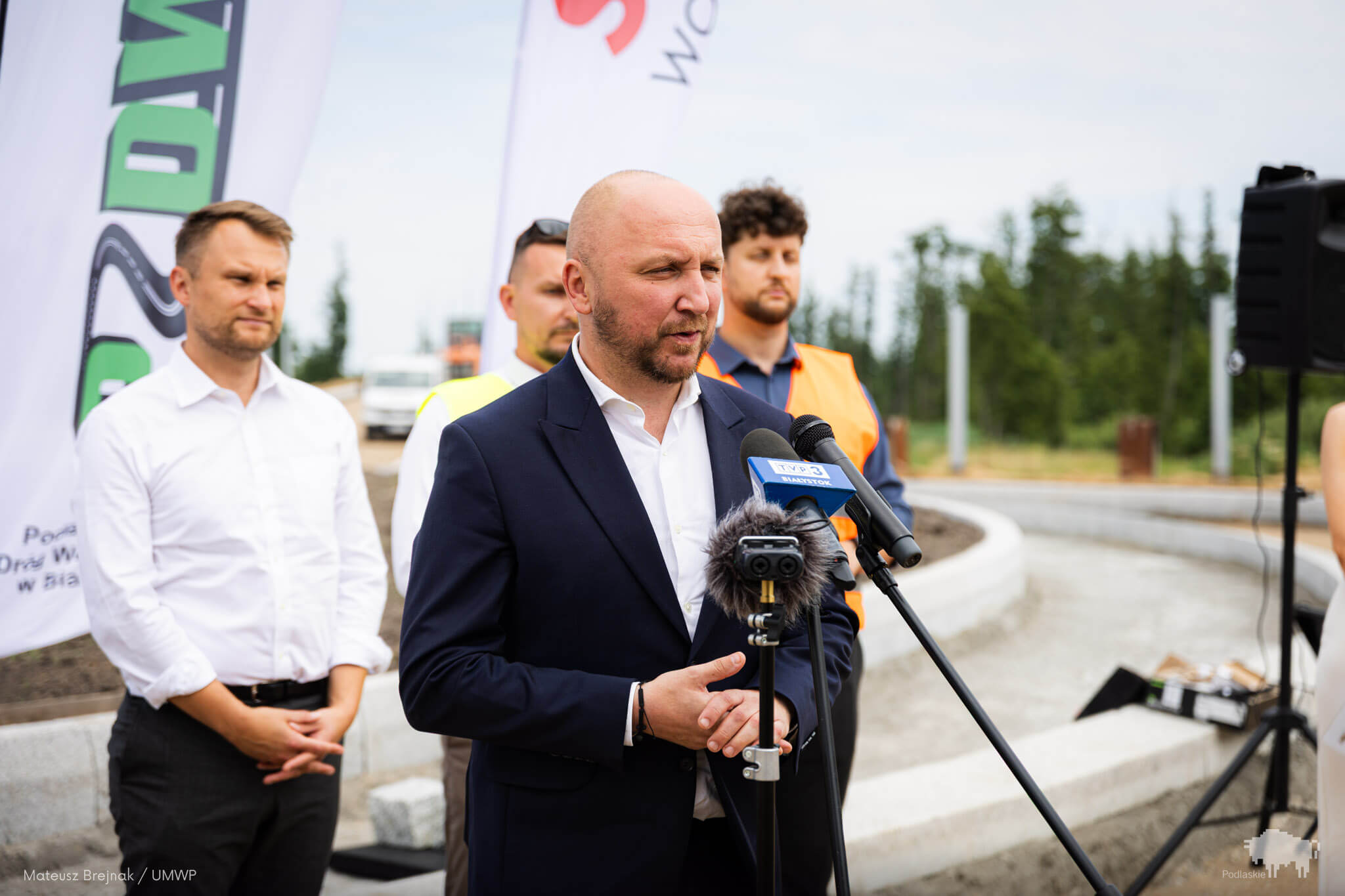 Marszałek Łukasz Prokorym zabiera głos