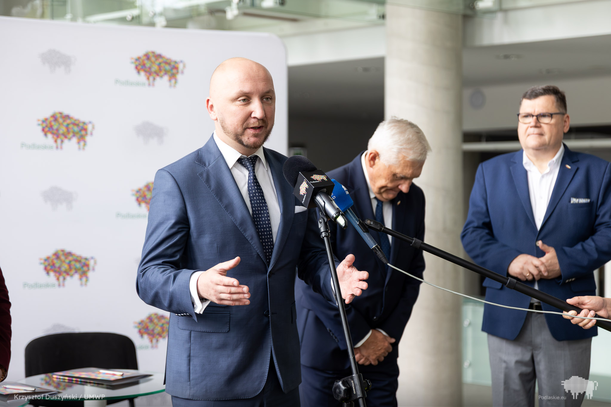 Marszałek Województwa Podlaskiego Łukasz Prokorym