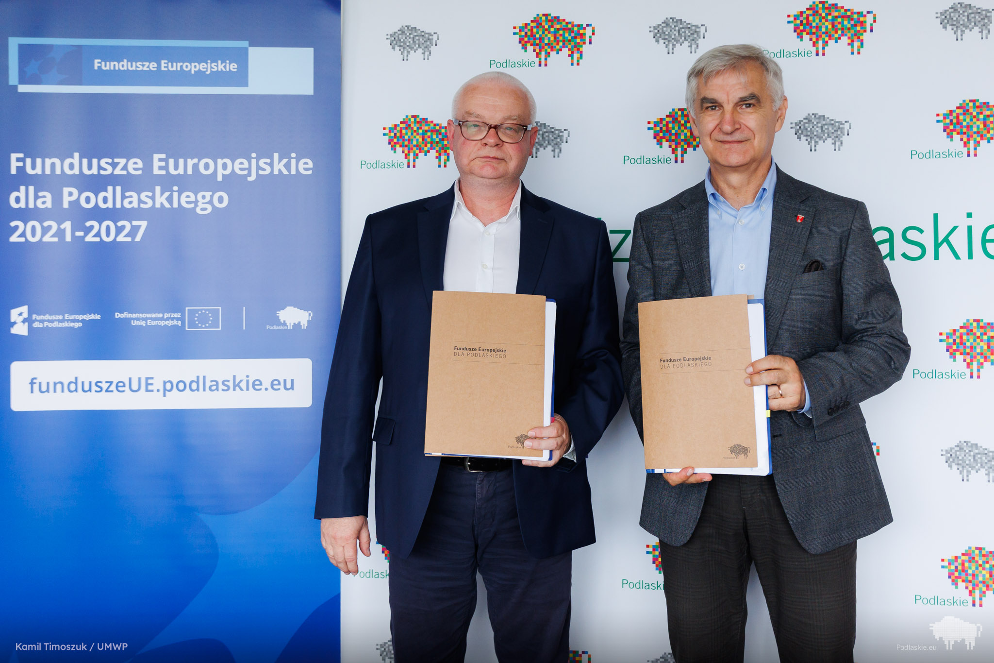 Marszałek Bogdan Dyjuk z przedstawicielami jednostek samorządowych