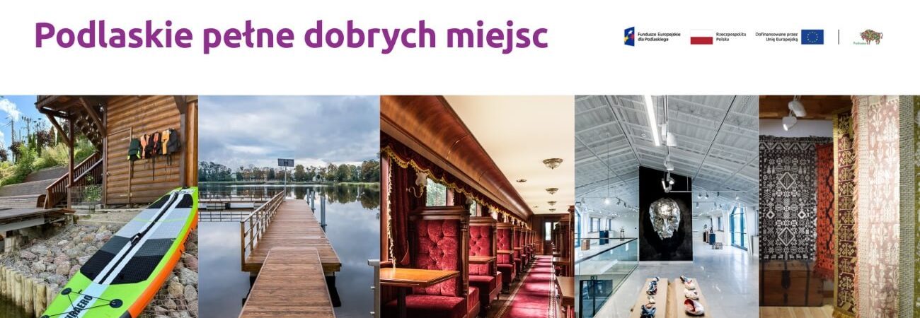 Kolaż zdjęć przedstawiających dofinansowane projekty