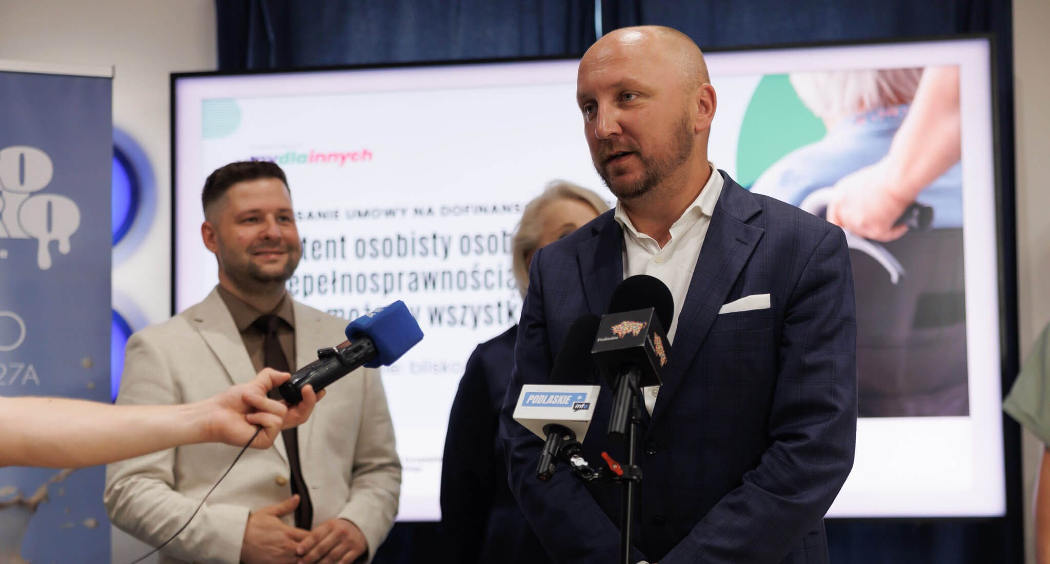 Marszałek Łukasz Prokorym zabiera głos