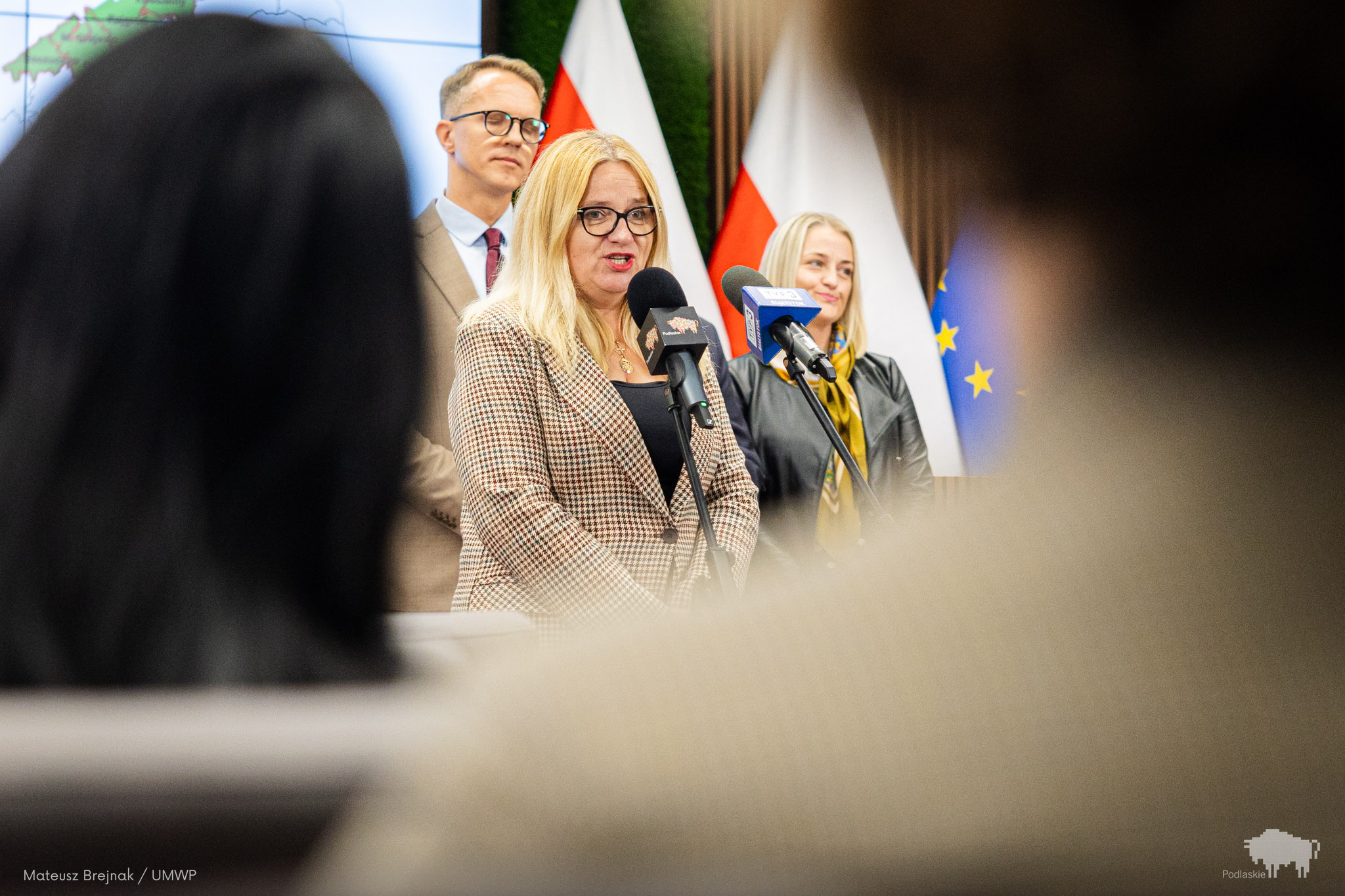 Członkowie gmin podczas konferencji granty na rewitalizację