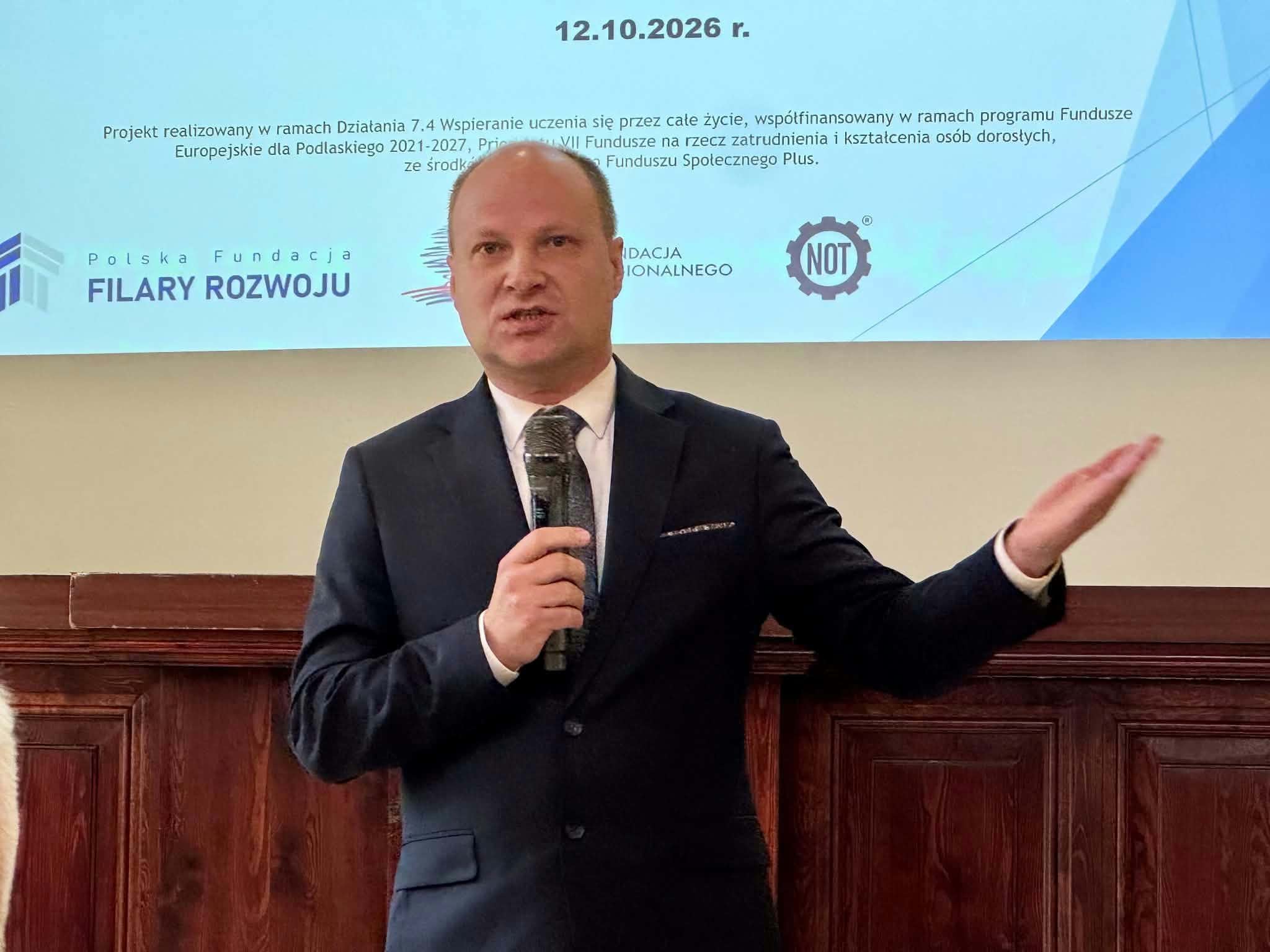 Przemówienie Pana do zgromadzonych osób.