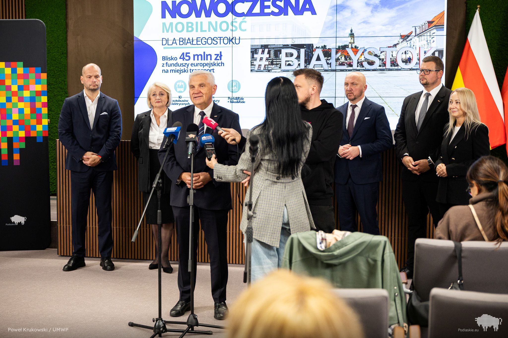 Przemówienie Pana do zgromadzonych osób.